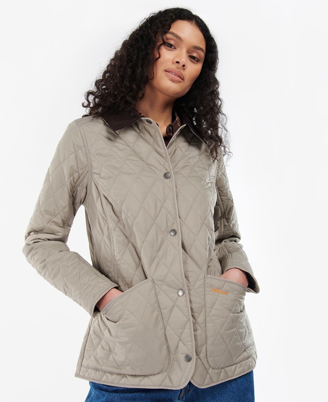 Barbour Annandale Női Vattázott Kabát Szürke | 967201-YQH