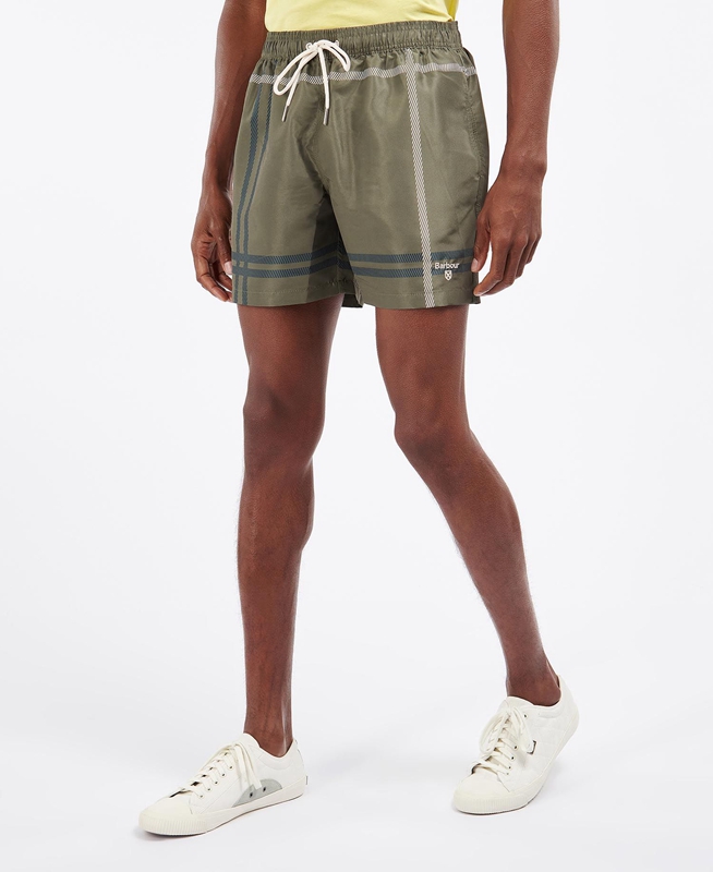 Barbour Blaine Swim Férfi Nadrág Zöld | 867245-VKA