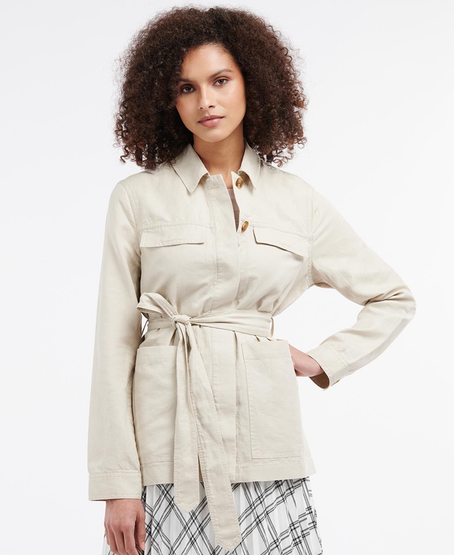 Barbour Brook Overshirt Női Ingek Szürke | 690254-GWP