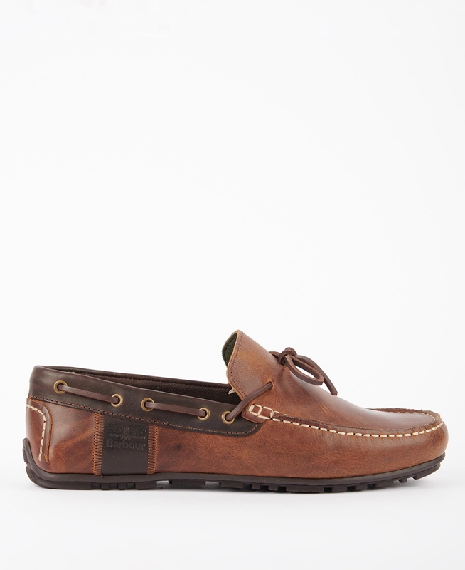 Barbour Clark Férfi Loafer Cipő Barna | 508469-MBO