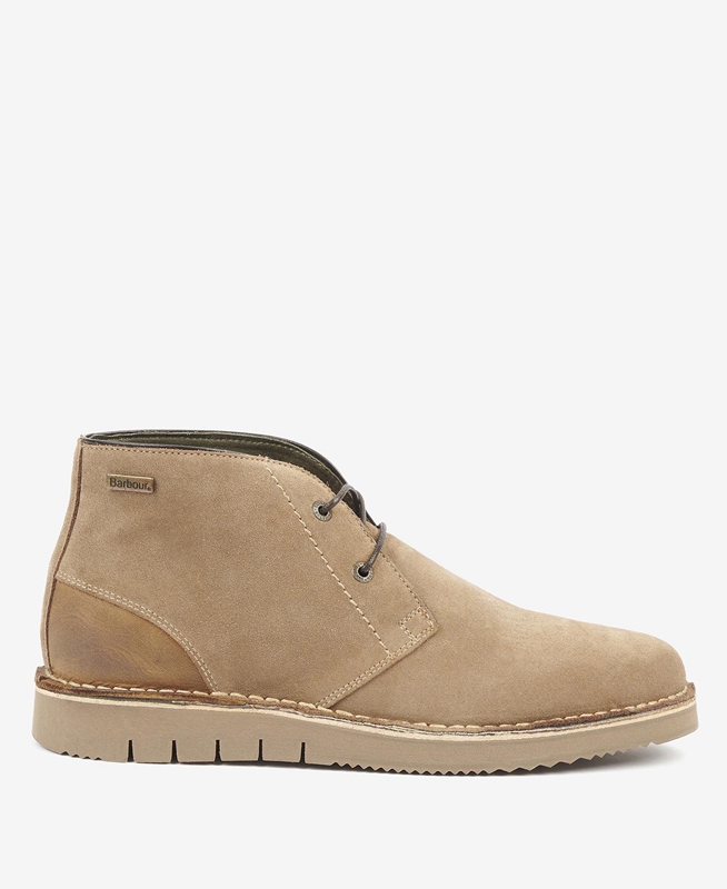 Barbour Kent Desert Férfi Csizma Khaki | 849073-COW