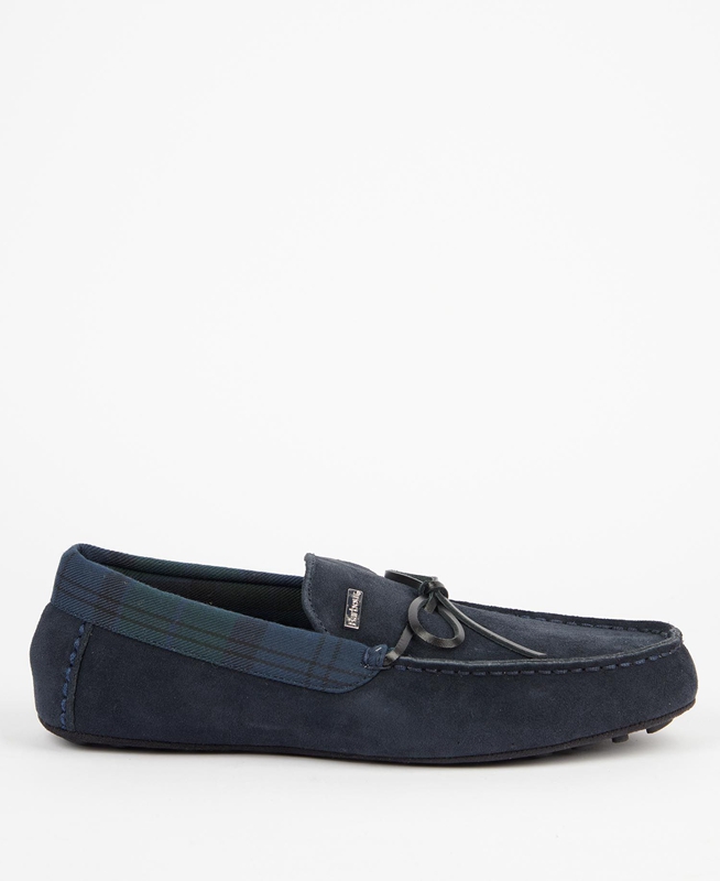 Barbour Kurila Férfi Papucs Sötétkék | 674289-IXL