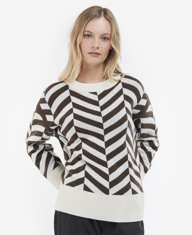 Barbour Lorelie Knit Női Pulóverek Színes | 061894-PVX