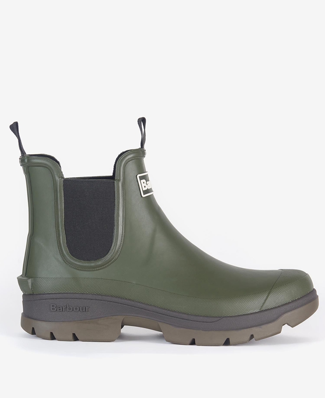 Barbour Nimbus Férfi Csizma Olivazöld | 527431-IBW
