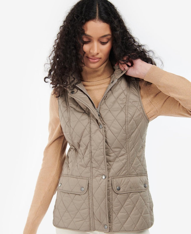 Barbour Otterburn Női Mellény Szürke | 130456-OVK