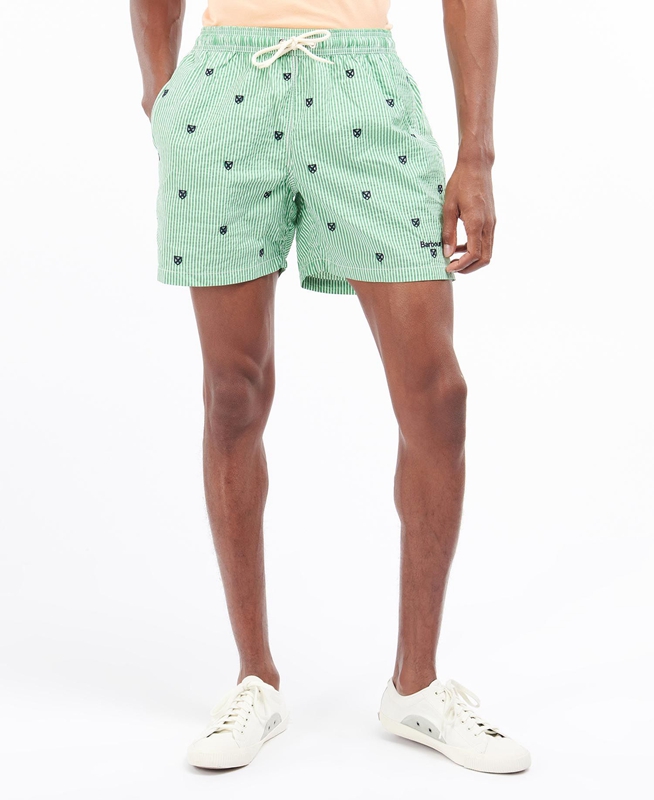 Barbour Shield Swim Férfi Nadrág Zöld | 485723-DTA