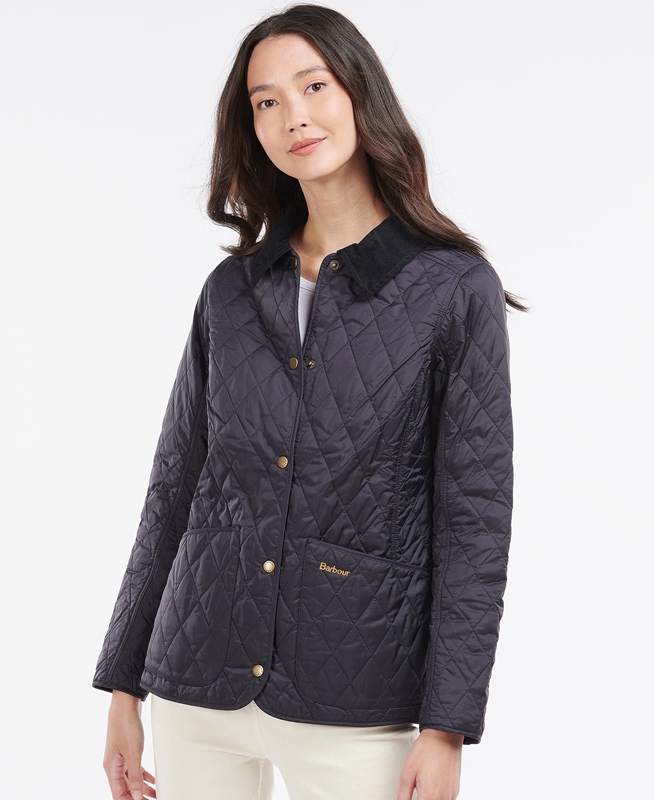 Barbour Steppjacke Annandale Női Vattázott Kabát Sötétkék | 468025-FCS