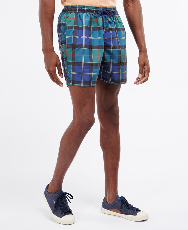 Barbour Tartan Swim Férfi Nadrág Színes | 058123-XLN