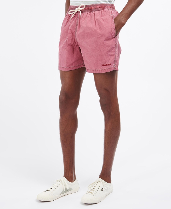 Barbour Turnberry Swim Férfi Nadrág Piros | 469357-YRA