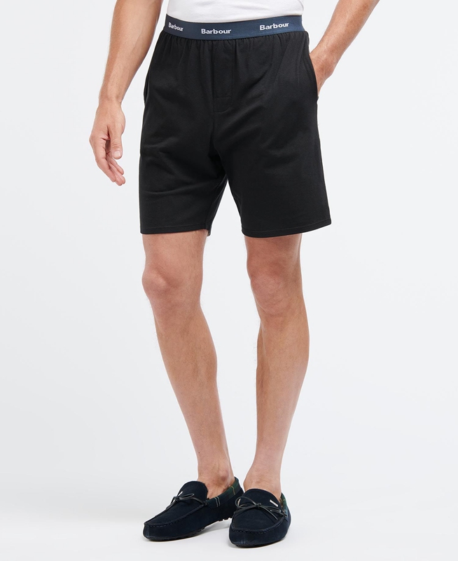 Barbour Abbott Férfi Nadrág Fekete | 620941-ZPV