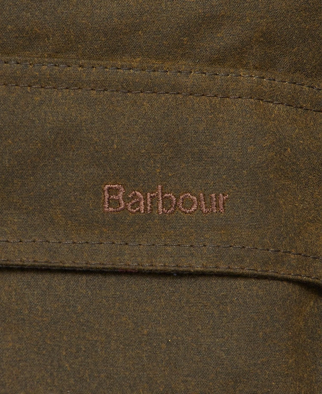 Barbour Acorn Waxed Pamut Női Viaszos Kabát Zöld | 238540-GDF