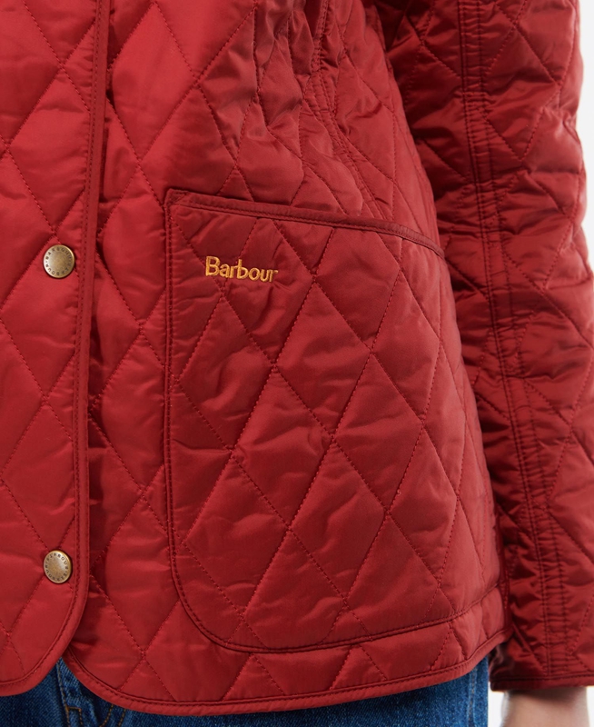 Barbour Annandale Női Vattázott Kabát Piros | 216703-HNC
