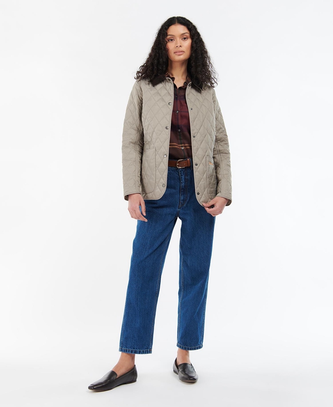 Barbour Annandale Női Vattázott Kabát Szürke | 967201-YQH