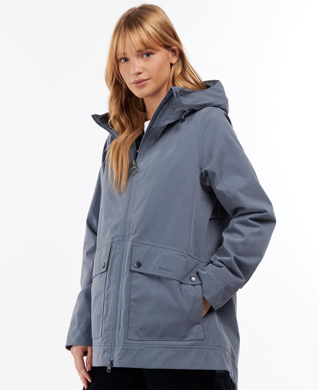 Barbour Armeria Női Vízálló Kabát Kék | 476013-TBC
