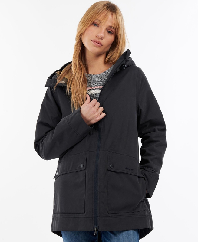 Barbour Armeria Női Vízálló Kabát Sötétkék | 417503-RGD