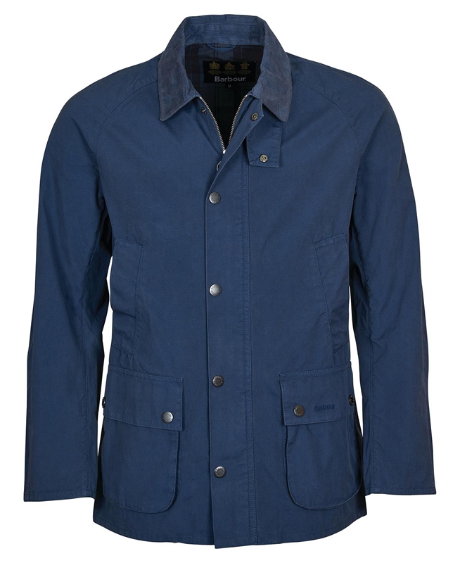 Barbour Ashby Férfi Alkalmi Dzsekik Kék | 817293-KAQ
