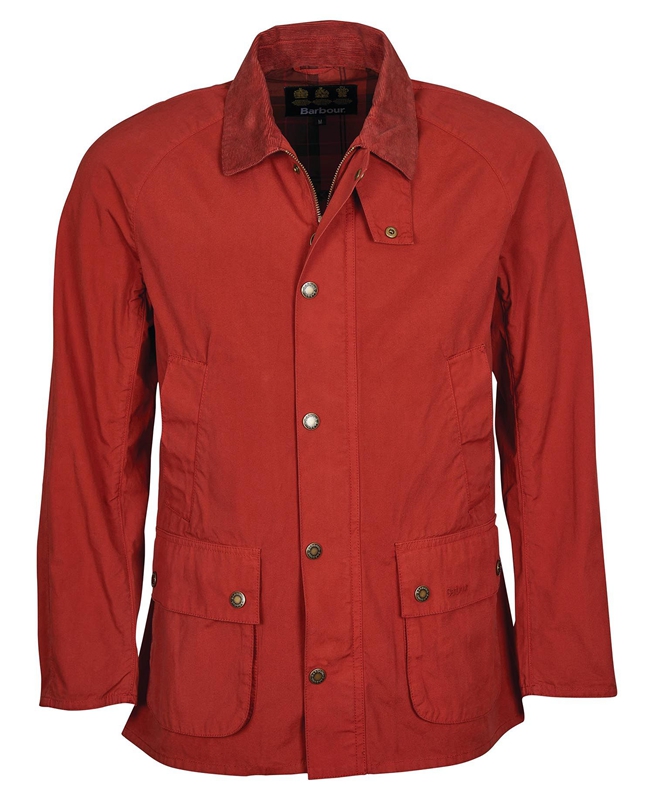 Barbour Ashby Férfi Alkalmi Dzsekik Narancssárga | 174506-FBX