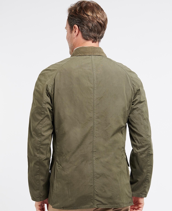 Barbour Ashby Férfi Alkalmi Dzsekik Olivazöld | 129048-OKN