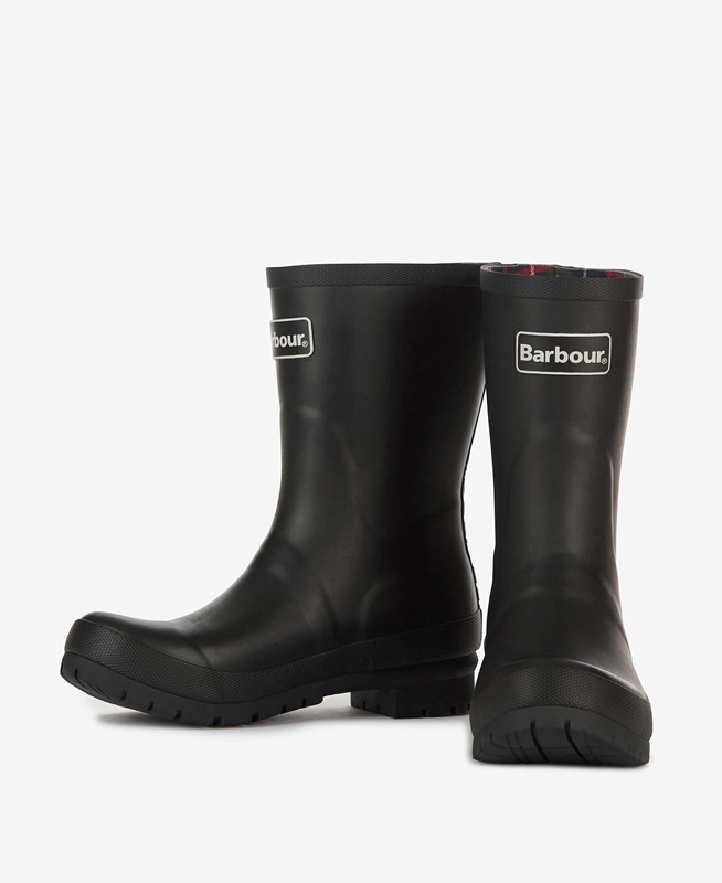 Barbour Banbury Wellingon Női Csizma Fekete | 560721-XVU