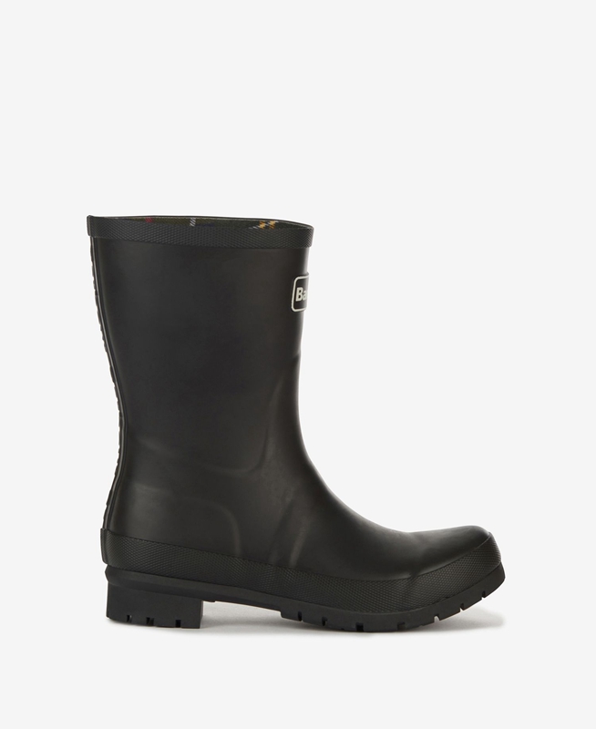 Barbour Banbury Wellingon Női Csizma Fekete | 560721-XVU