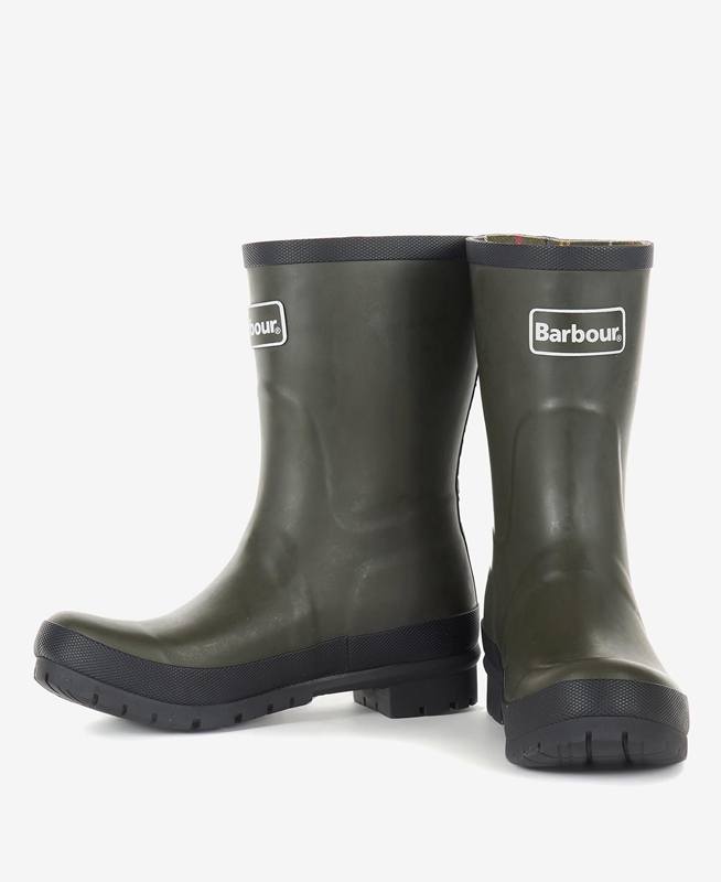 Barbour Banbury Wellington Női Csizma Olivazöld | 530847-ZPQ