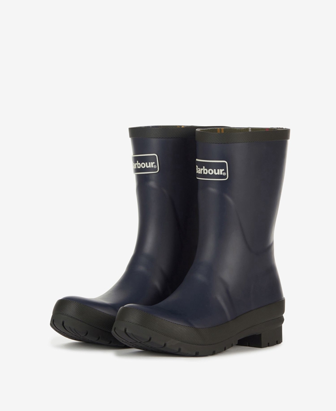 Barbour Banbury Wellington Női Csizma Sötétkék | 972856-UJY
