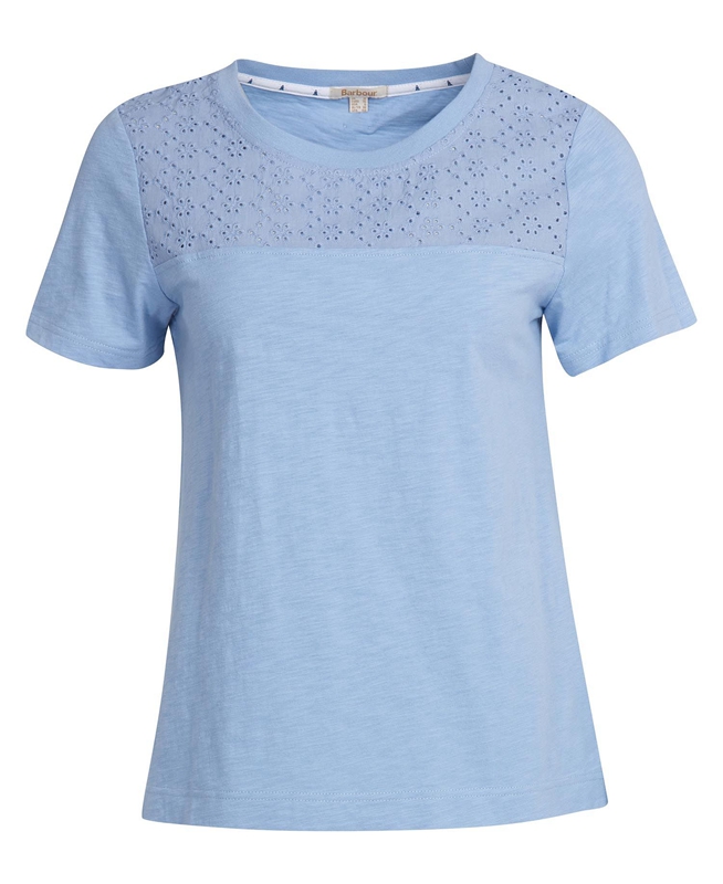 Barbour Barmouth Top Női Póló Sötétkék | 072391-WTI