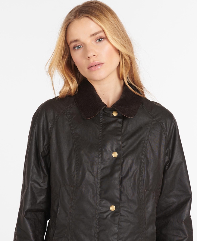 Barbour Beadnell® Női Viaszos Kabát Barna | 037952-XPD