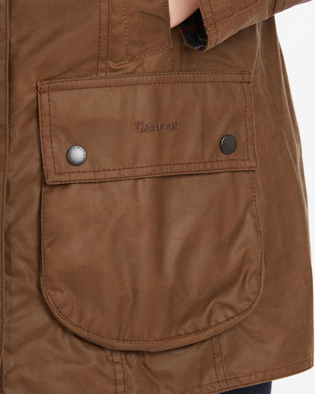 Barbour Beadnell® Női Viaszos Kabát Barna | 601279-KMR