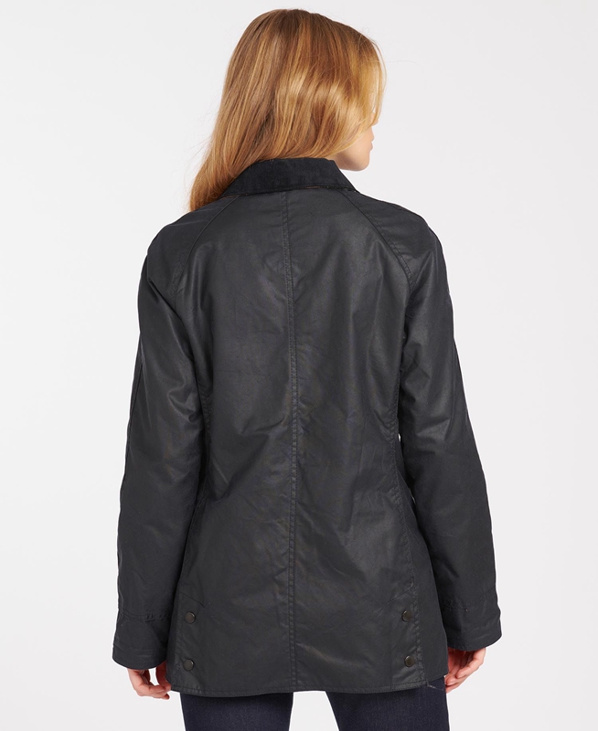 Barbour Beadnell® Női Viaszos Kabát Sötétkék | 769143-FNH