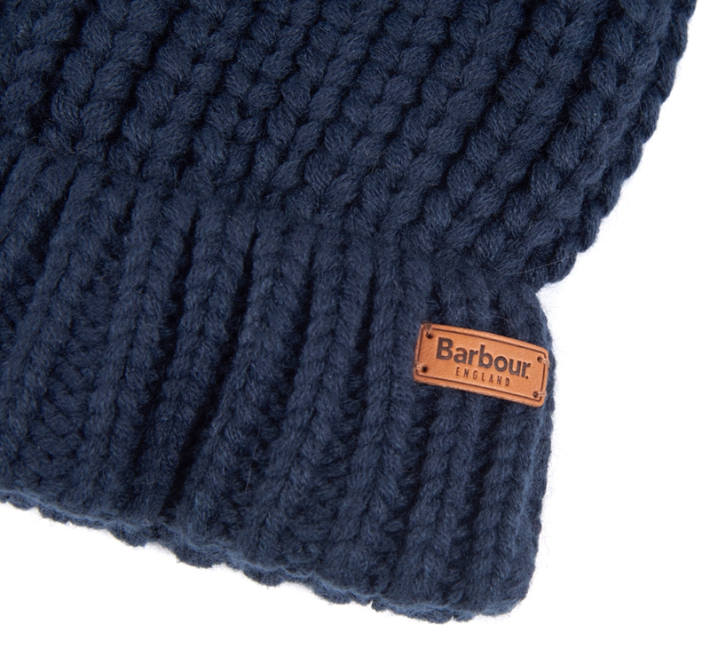 Barbour Beanie Saltburn Női Kalap Kék | 102746-HZP
