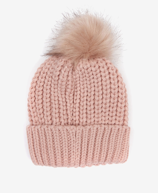 Barbour Beanie Saltburn Női Kalap Rózsaszín | 681093-GXM
