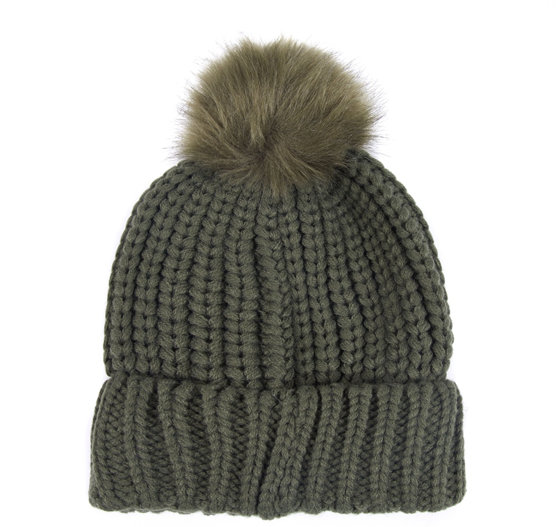 Barbour Beanie Saltburn Női Kalap Zöld | 912685-GNQ
