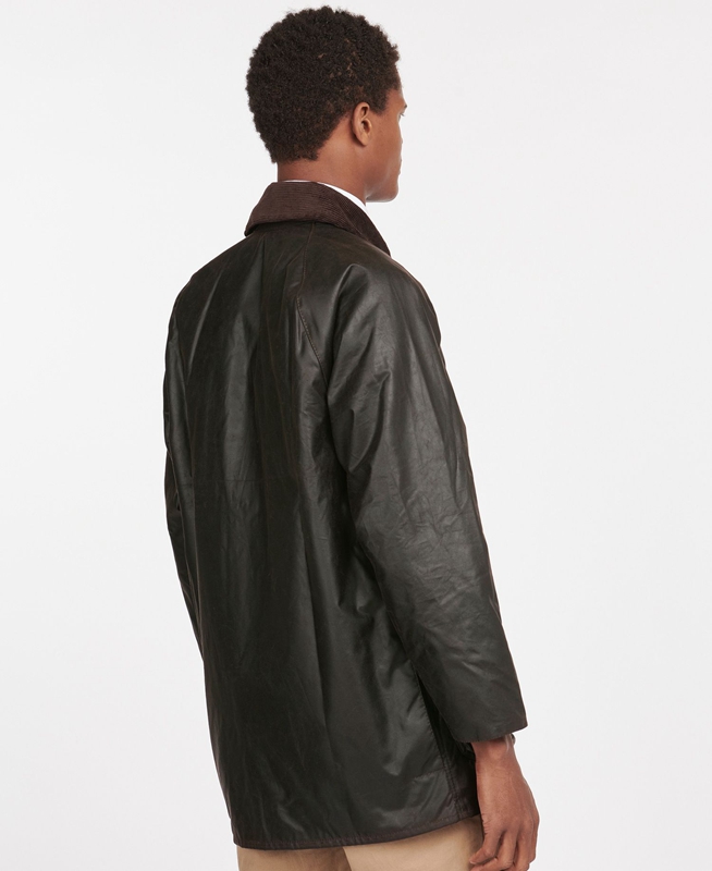 Barbour Beaufort® Férfi Viaszos Kabát Fekete | 809271-TOF
