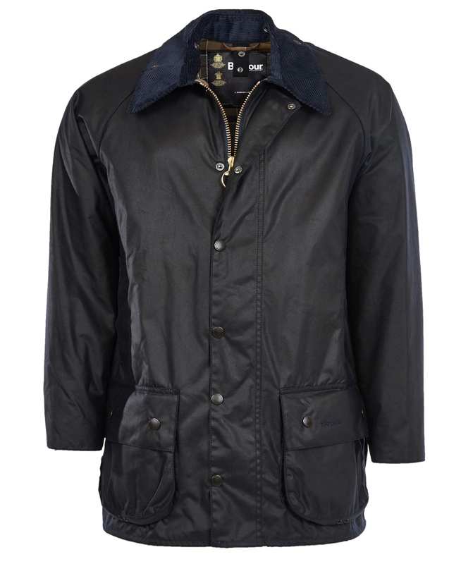 Barbour Beaufort® Férfi Viaszos Kabát Fekete | 896510-ZMG