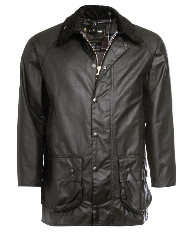 Barbour Beaufort® Férfi Viaszos Kabát Fekete | 928613-NBQ