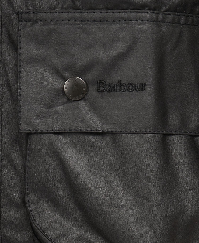 Barbour Beaufort® Férfi Viaszos Kabát Fekete | 928613-NBQ