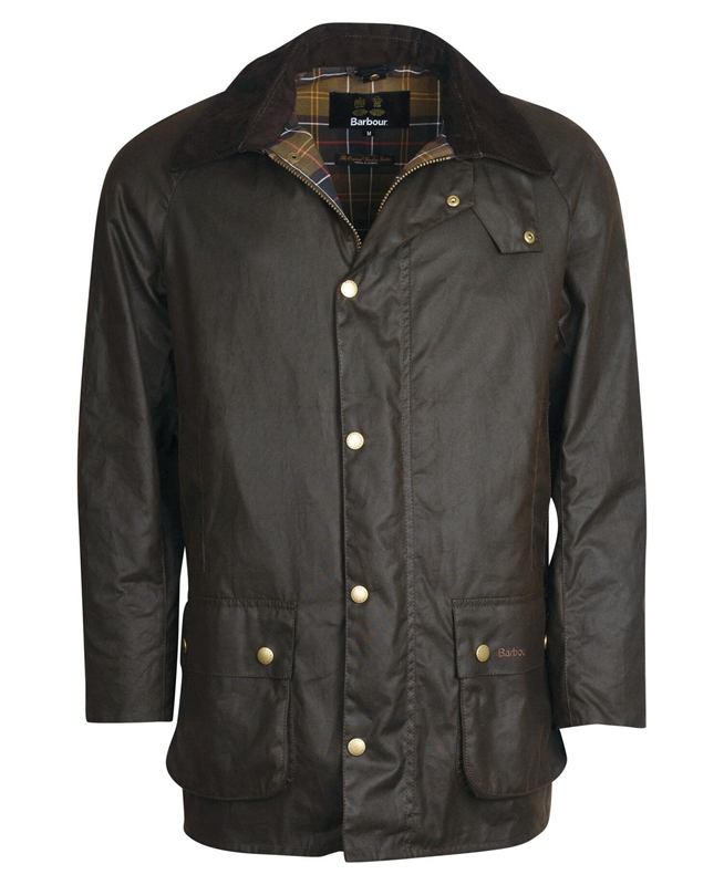 Barbour Beausby Férfi Viaszos Kabát Olivazöld | 497563-DKS