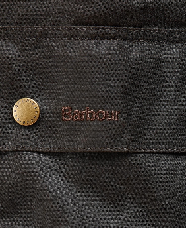 Barbour Beausby Férfi Viaszos Kabát Olivazöld | 497563-DKS