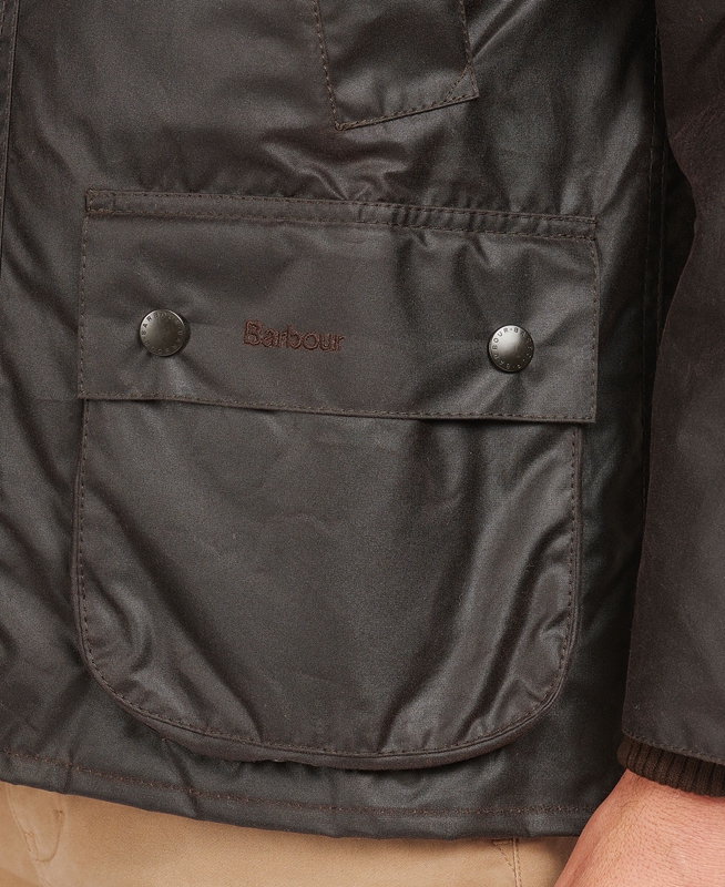 Barbour Bedale® Férfi Viaszos Kabát Kávé | 176390-JEV
