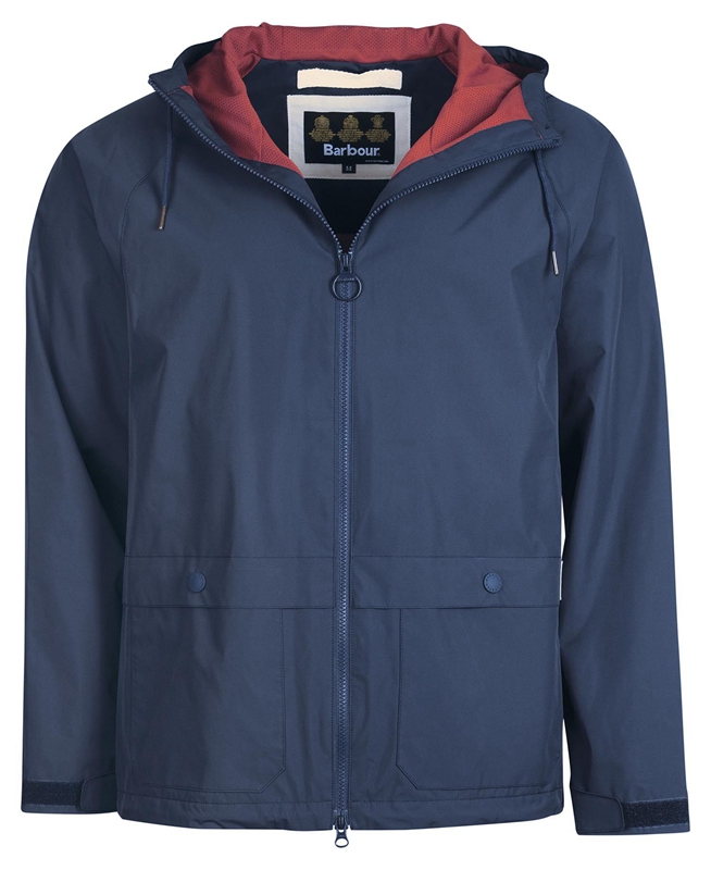 Barbour Begral Showerproof Férfi Alkalmi Dzsekik Sötétkék | 589432-LXB