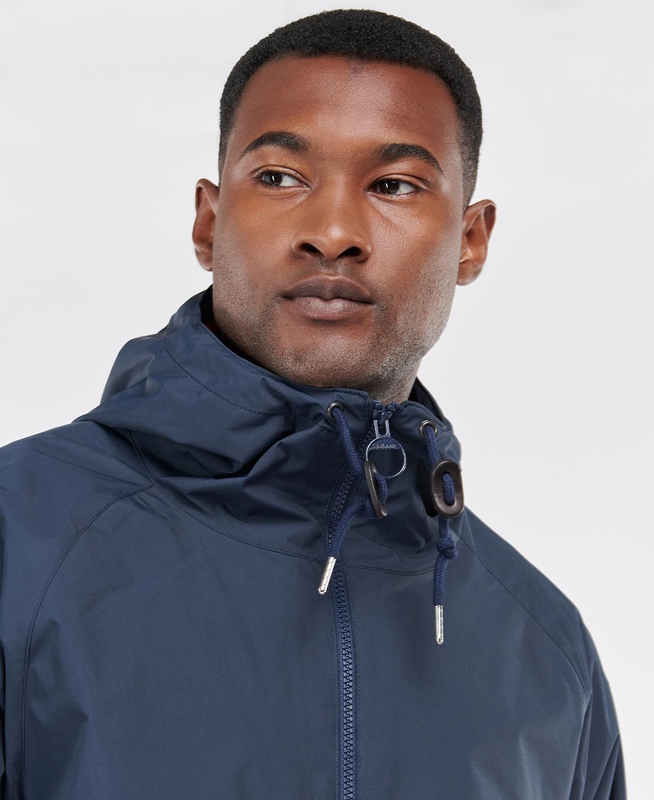 Barbour Begral Showerproof Férfi Alkalmi Dzsekik Sötétkék | 589432-LXB