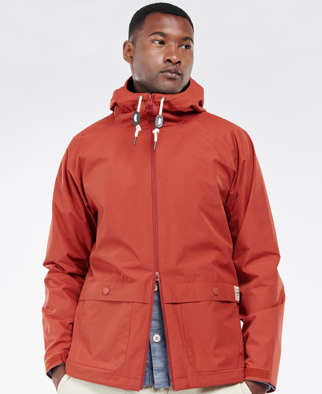 Barbour Begral Showerproof Férfi Alkalmi Dzsekik Piros | 706891-NXC