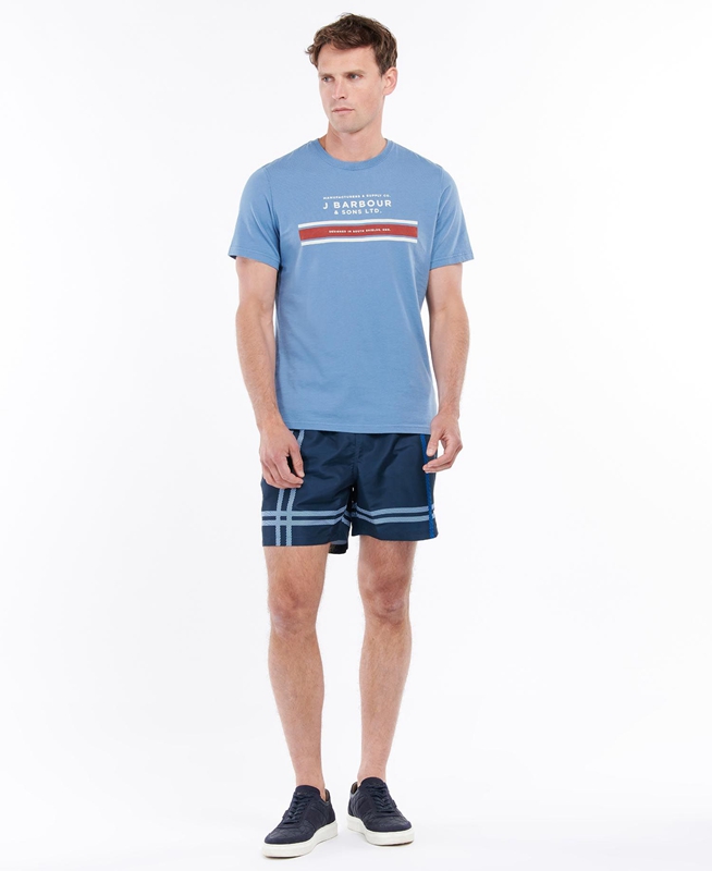 Barbour Blaine Swim Férfi Nadrág Sötétkék | 036845-NHF