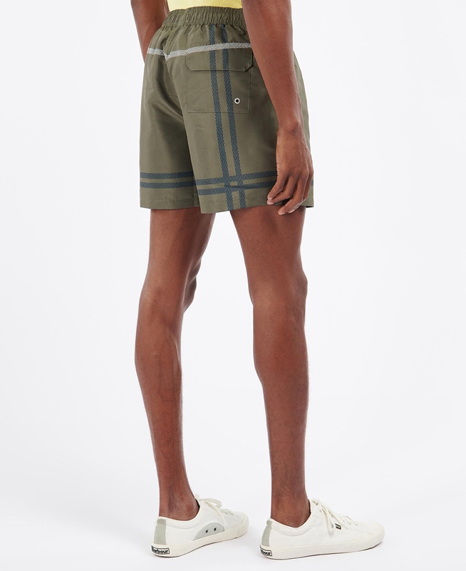 Barbour Blaine Swim Férfi Nadrág Zöld | 867245-VKA