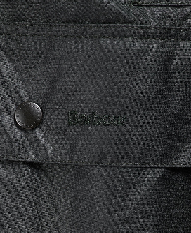 Barbour Border® Férfi Viaszos Kabát Fekete | 423978-CYF