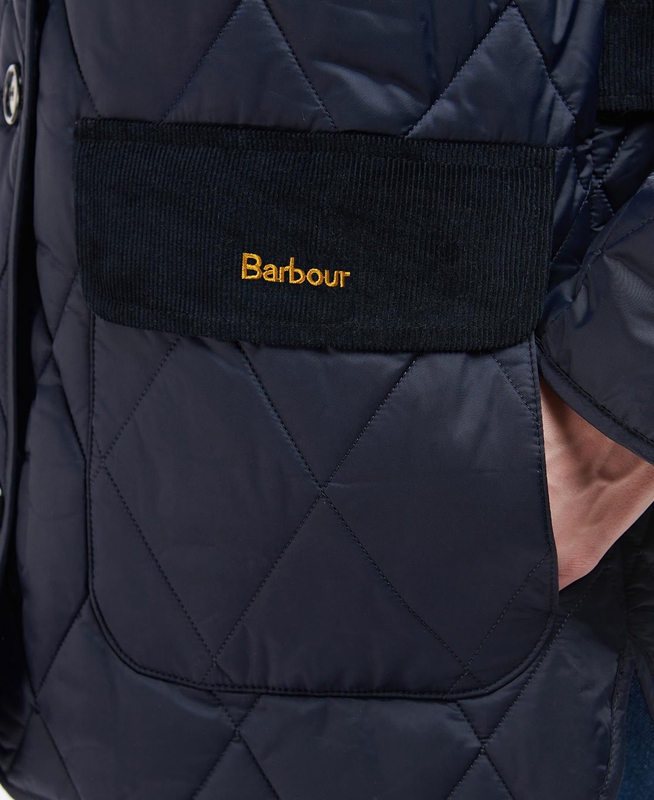 Barbour Bragar Női Vattázott Kabát Sötétkék | 472683-QGB