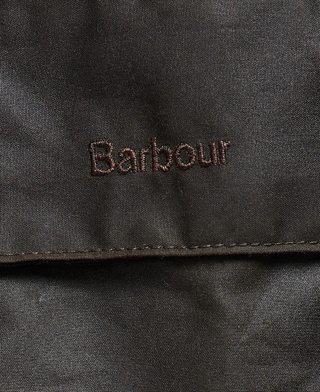 Barbour Bristol Férfi Viaszos Kabát Olivazöld | 526089-TOH