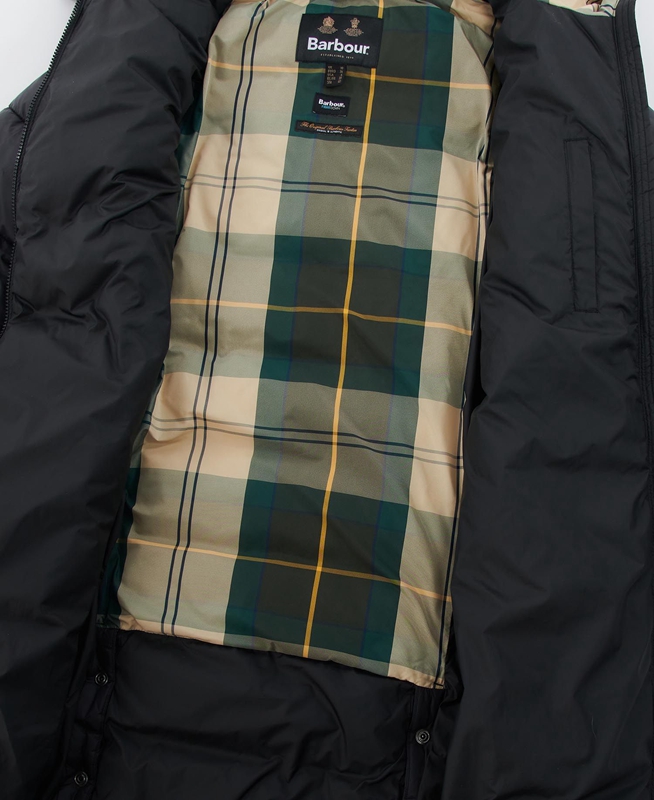Barbour Buckton Női Vattázott Kabát Fekete | 271306-XYH