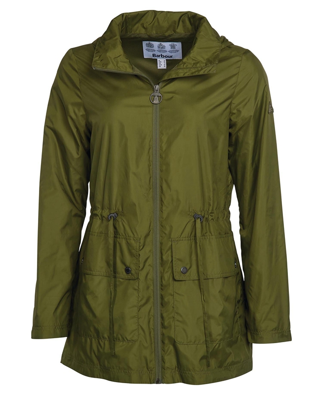Barbour Campion Showerproof Női Alkalmi Dzsekik Zöld | 159038-HYI